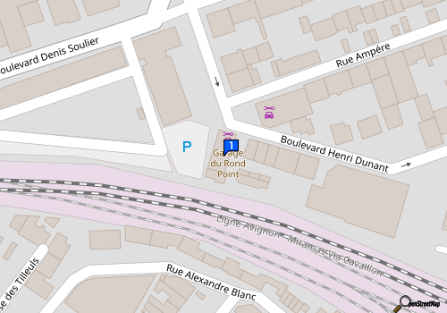 Carte Garage Du Rond Point