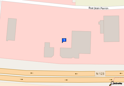 Carte Saussereau Sas